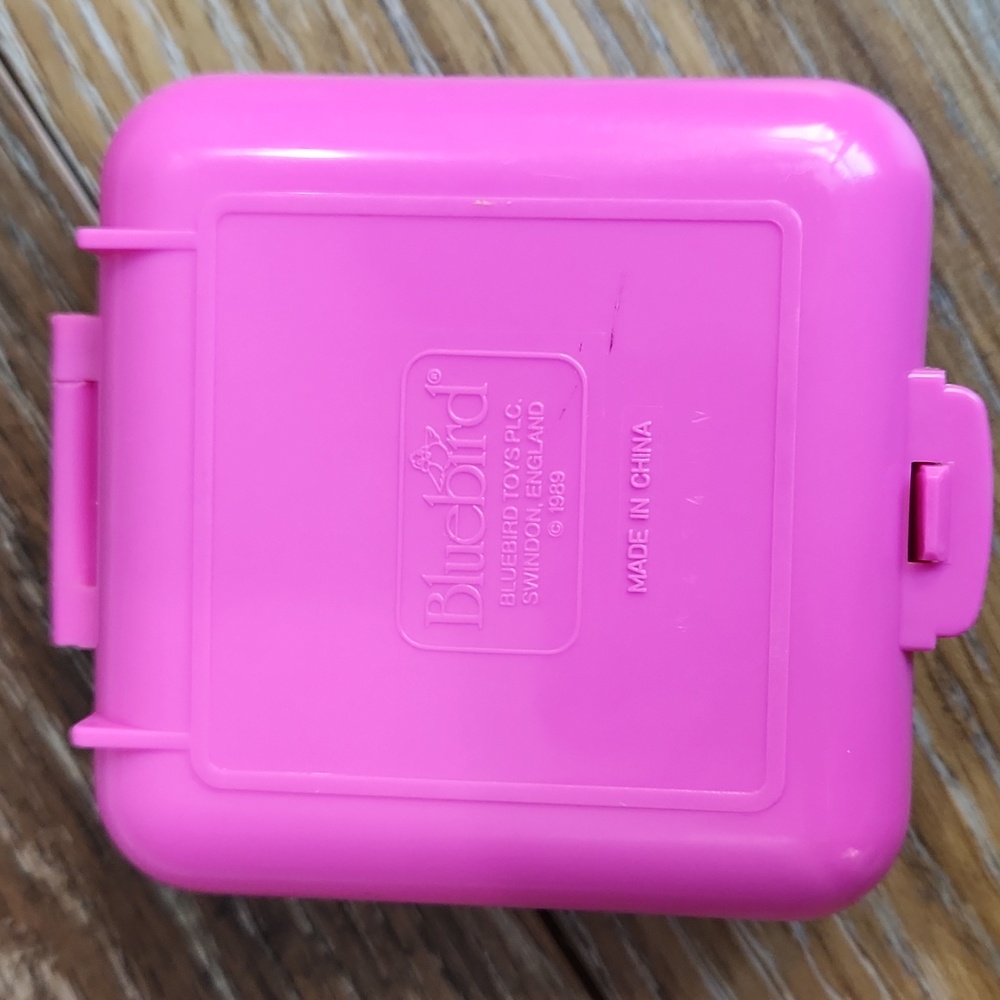 Polly Pocket Wild Zoo World Pink Square Compact Elephant Polar Bear Monkey - Picture 9 of 9